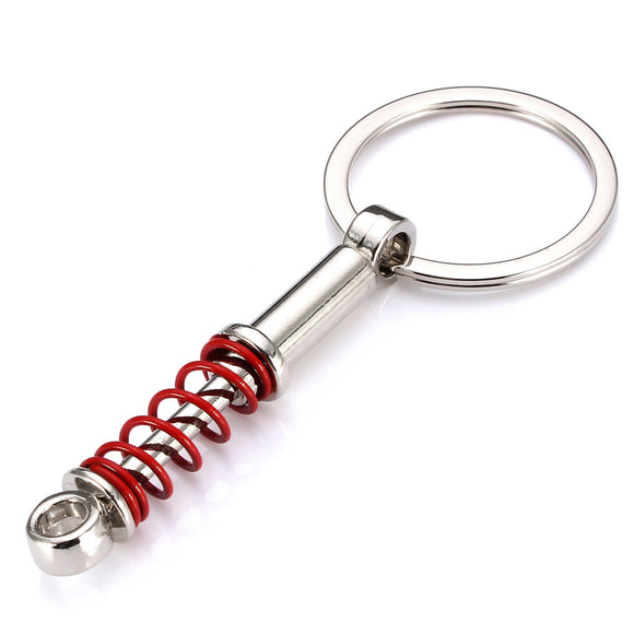 Auto Parts Shock Absorber Shape Key Chain Ring keyfob Gift