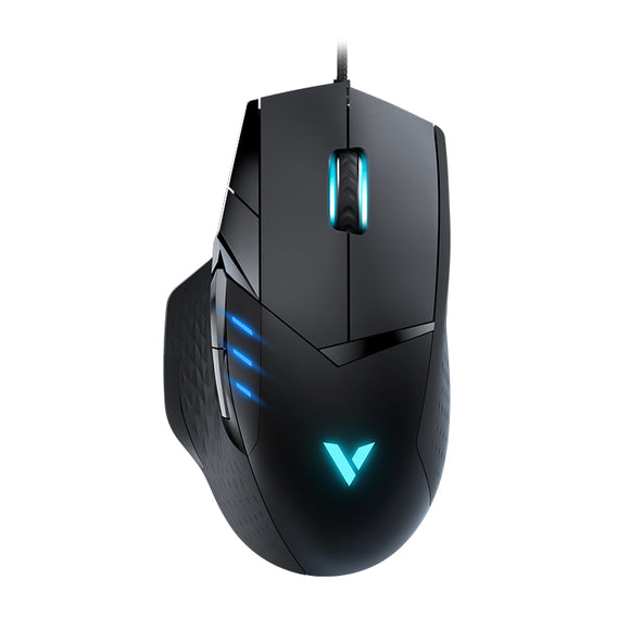 Rapoo VT300 6200DPI IR Optical USB Wired Gaming Mouse 10 Programmable Buttons RGB Light Game Mice