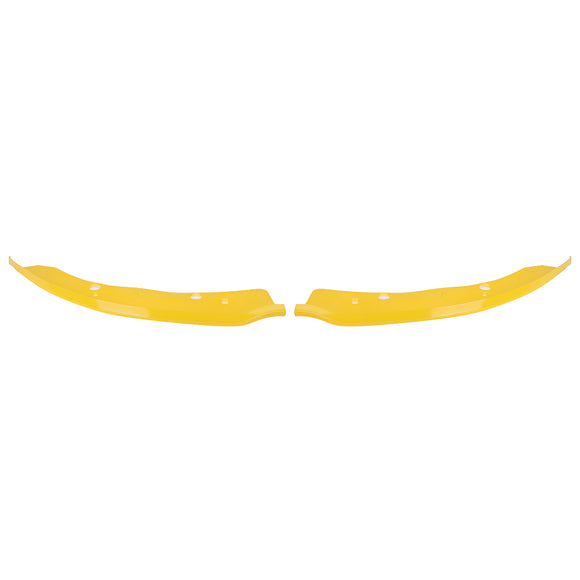 Front Bumper Lip Splitter Protector Yellow For Dodge Charger SRT Scat Pack 2015-2019