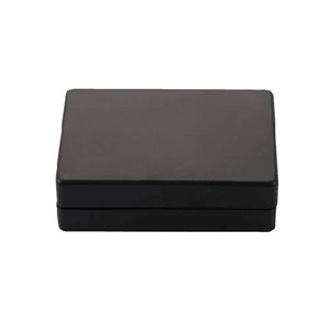 Plastic Electrical Junction Box Instrument Chassis DIY Black Case 125X80X32mm