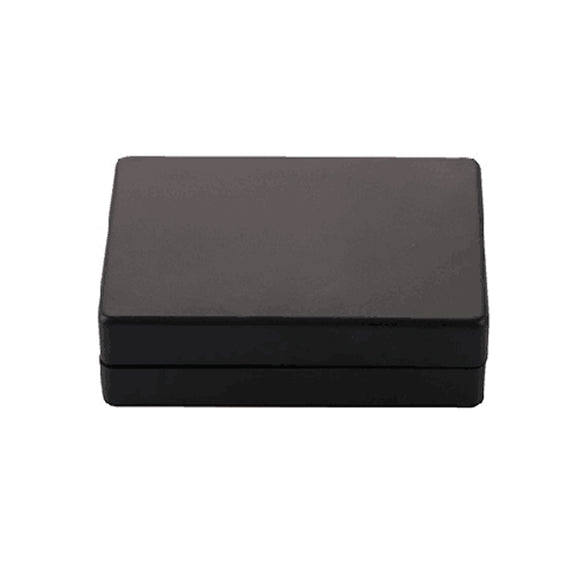 Plastic Electrical Junction Box Instrument Chassis DIY Black Case 125X80X32mm