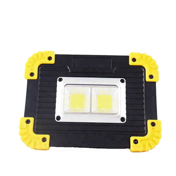 10W COB LED Portable Rechargeable Camping Light 18650 Battery Waterproof Emergency Flashlight