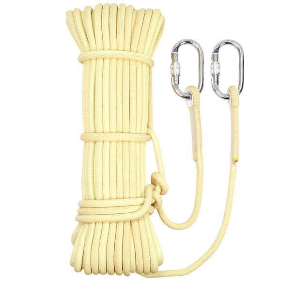 CAMNAL 1-20m 8mm Outdoor Rock Climbing Fast-rope Emergency Reserve Fire Rope Descent Device Rope