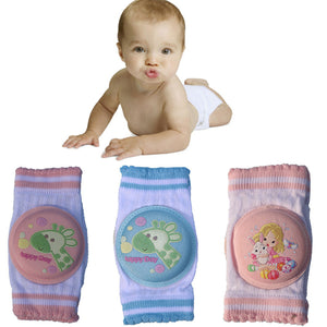 Baby Crawling Knee Pad Anti-collision Breathable Leg Elbow Protector Sponge Mesh Baby Knee Socks