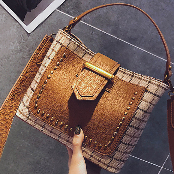 Vintage Bucket Bags Handbags Shoulder Bags Crossbody Bags For Women