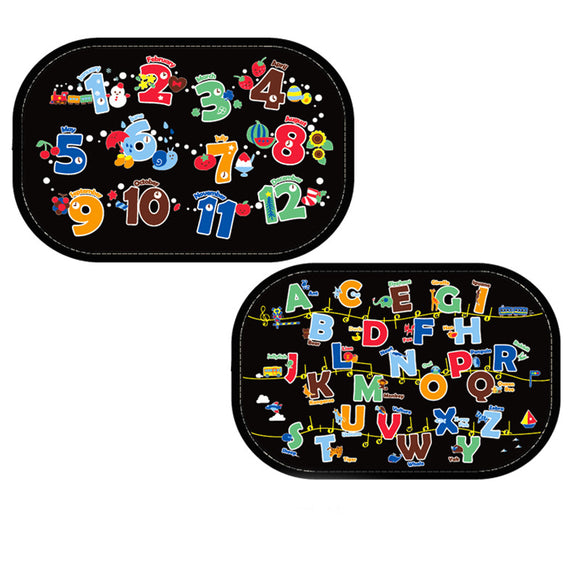 2pcs Cartoon Car  Car Window Baby Sunshades Rear Side Window Sunshade Protect Window Film