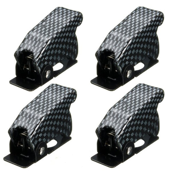 4pcs Toggle Switch Waterproof Boot Plastic Safety Flip Cover Cap