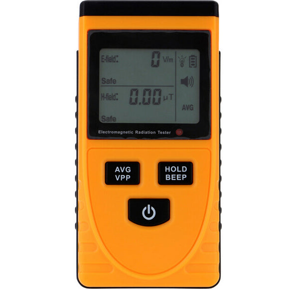 GM3120 Electric Magnetic Radiation Detector Tester Phone PC Home Equitment Radiation Monitoring with Lcd Display