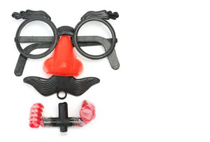 Funny Glasses With Big Nose And Mustache Clown Toys
