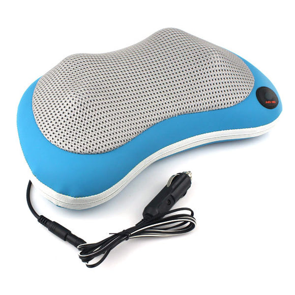 Home Car Dual Use Multifunction Neck Back Foot Body Massage Pillow Cushion Massager