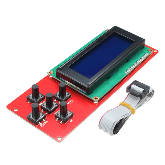 LCD2004 LCD Screen Control Module White Character Blue Backlight For 3D Printer