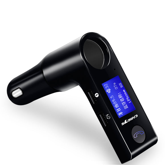G7S Car bluetooth FM Transmitter Dual USB Port bluetooth Car Kit MP3 Player