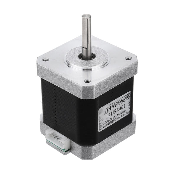 HANPOSE 17HS8401 48mm Nema 17 Stepper Motor 42 Motor 1.8A 52N.cm 4-lead for CNC 3D Printer