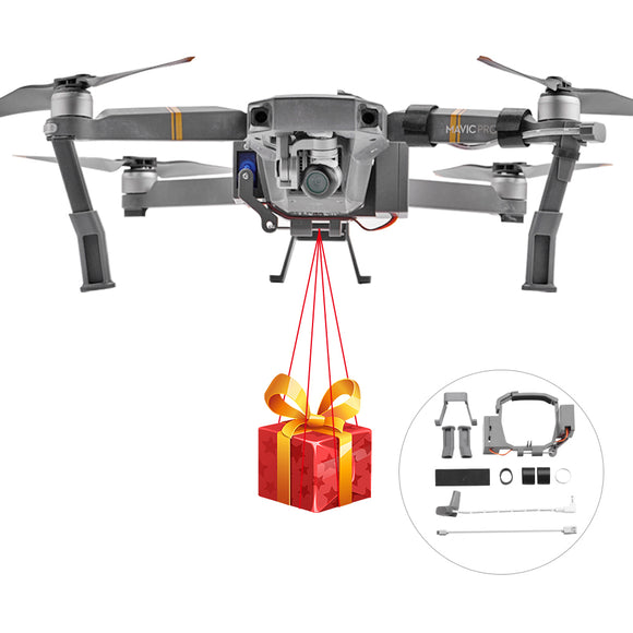 1Set Professional Wedding Proposal Delivery Device Dispenser Thrower Drone Air Dropping Transport Gift RC Quadcopter Parts for DJI Mavic Pro