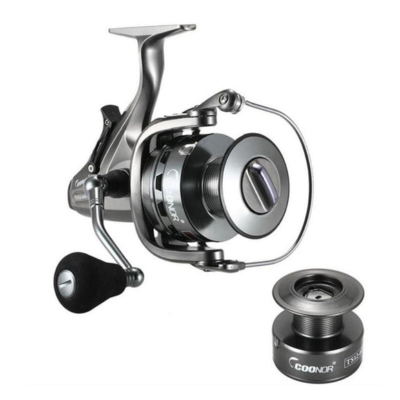 Bobing Coonor TS 4000/6000 Spinning Fishing Reel Doule Unloading Speed Spools Saltwater Pesca Wheel