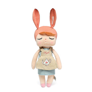 Metoo Angela Plush Lace 33CM Rabbit Dolls Stuffed Toy For Children Girl kids Gift
