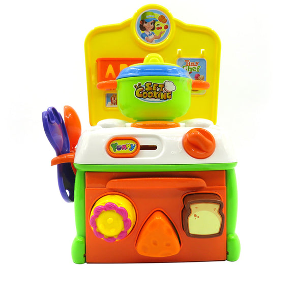 Flytec Pretend Play Toy Baby Super Cute Simulation Kitchen Breakfast Cooking Toys