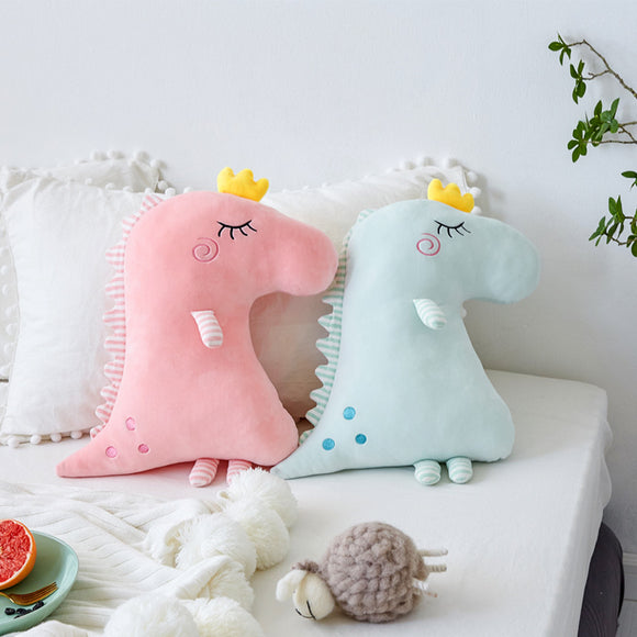 Cute Colorful Dinosaur Stuffed Plush Toy Stuffed Soft Cartoon Tyrannosaurus Dolls for Kids Children