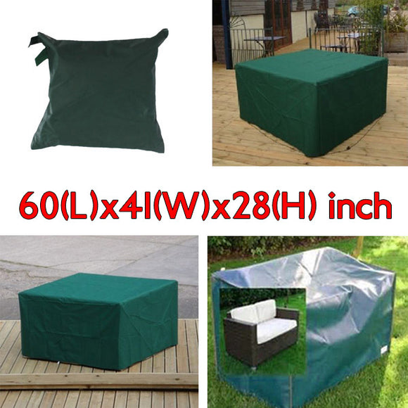 152x104x71cm Garden Outdoor Furniture Waterproof Breathable Dust Cover Table Shelter