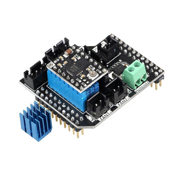 Lerdge Dual Extruder Module 2 in 1 Out/2 in2 Out Module With A4988 For 3D Printer LERDGE-S Board