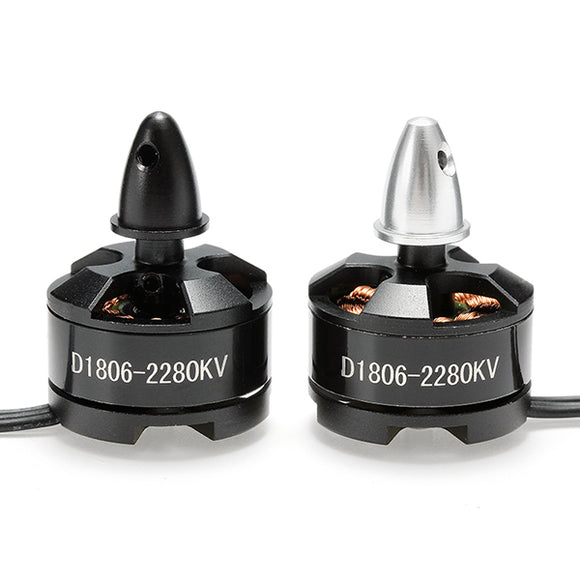 DXW D1806 2280KV 2-3S Brushless Motor CW CCW For 200 210 220 250 RC Drone FPV Racing Multi Rotor