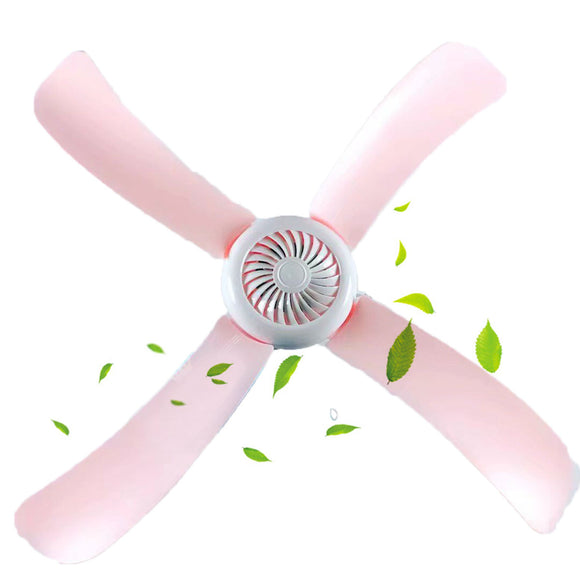 15W 4 Blades Mini Ceiling Fan Cooling Fan Portable Fan 220V 600mm