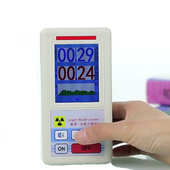 Geiger Counter Nuclear Radiation Tester Personal Dosimeter Marble Detector Nuclear Radiation Test