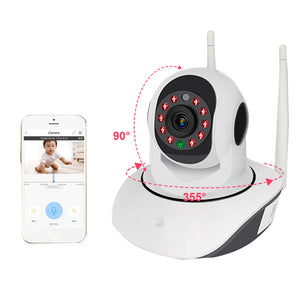 Wireless WIFI HD 1080P Smart IP Camera Night Vision Motion Detect 360 PTZ Two Way Talk