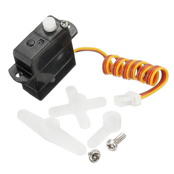 6Pcs 1.7g Low Voltage Micro Digital Servo Mini JST Connector for RC Model