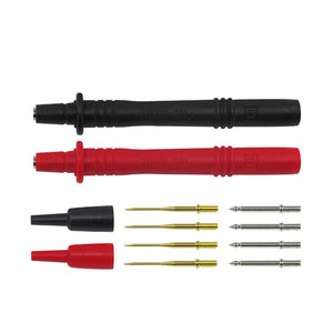 P8001 2pcs Multimeter Test Probe Replaceable gilded needles Test Probes For Multimeter