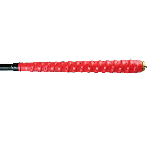 ZANLURE 5pcs/lot Red PU Absorb Sweat Fishing Rod Band Fishing Tool Badminton Handle Sweatband