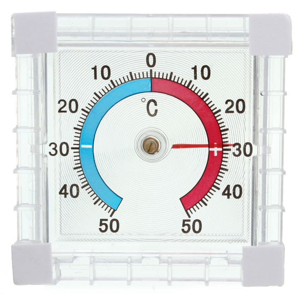 Window Mounted Temperature Digital Thermometer for Garden Greenhouse Home Office Room