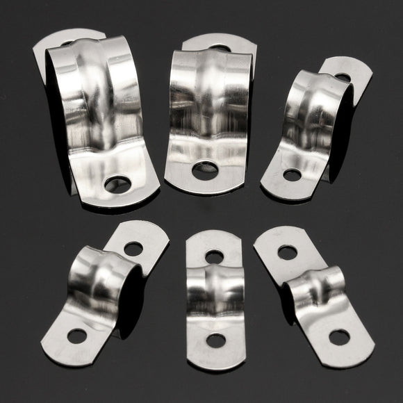 Stainless Steel Plumbing Pipe Saddle Clip Hose Bracket M5 to M20