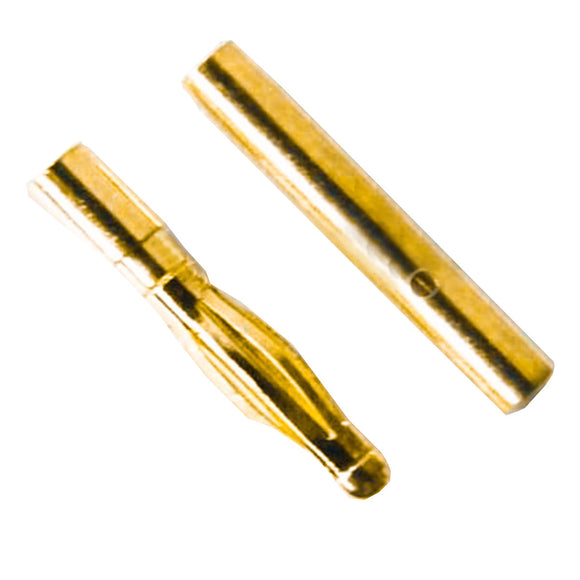 1 Pair 2mm Gold Bullet Banana Connector Plug For ESC Battery Motor RC Drone FPV Racing Multi Rotor