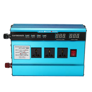 Solar Power Inverter 3000W DC 48V To AC 220V Modified Sine Wave Converter with Voltage Display