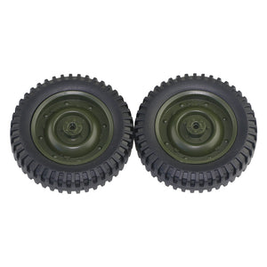 2Pcs JJRC Q65 C606-05 RC Car Tire 1/10 Vehicle Model Parts