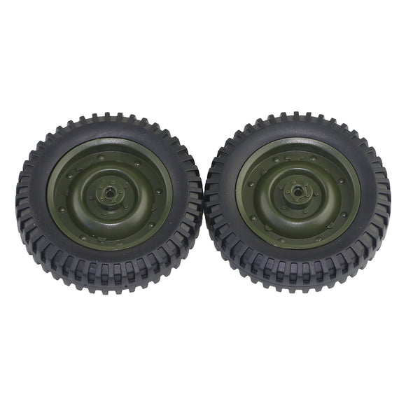 2Pcs JJRC Q65 C606-05 RC Car Tire 1/10 Vehicle Model Parts