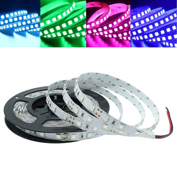 5M 5054 SMD 300LEDs Flexible Strip Tape Ribbon Lighting Non-waterproof Indoor Decor DC12V