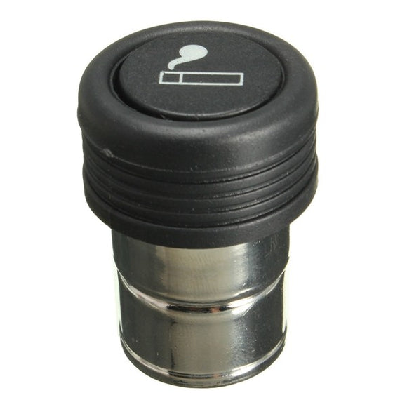Black Universal 12V Car Auto Cigarette Lighter Plug For Standard Socket