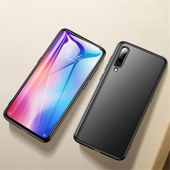 Cafele Matte Anti-fingerprint Shockproof Soft TPU Back Cover Protective Case for Xiaomi Mi9 Mi 9