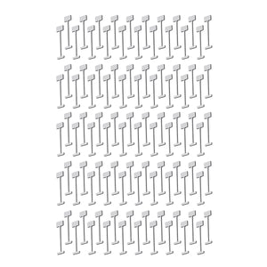 Drillpro 100pcs Replacement Tip for Floor Ceramic Leveler Tile Spacers Leveling System