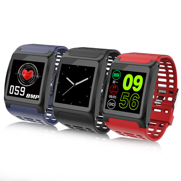 XANES Z01 1.3 OLED Touch Screen Waterproof Smart Watch Heart Rate Monitor Fitness Exercise Band