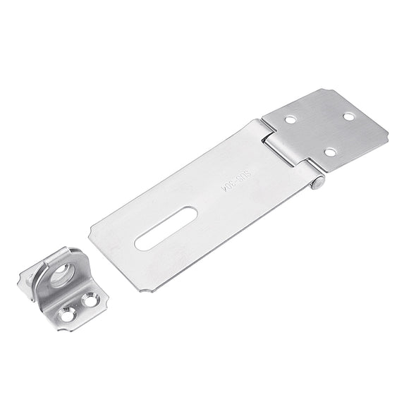 Thicken 304 Stainless Steel Safety Hasps Heavy Duty Gate Bolt Latch Buckle Anti-theft Door Lock