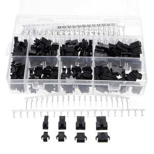 Excellway DH33 520Pcs Dupont Connector Housing Male / Female Pin Connector