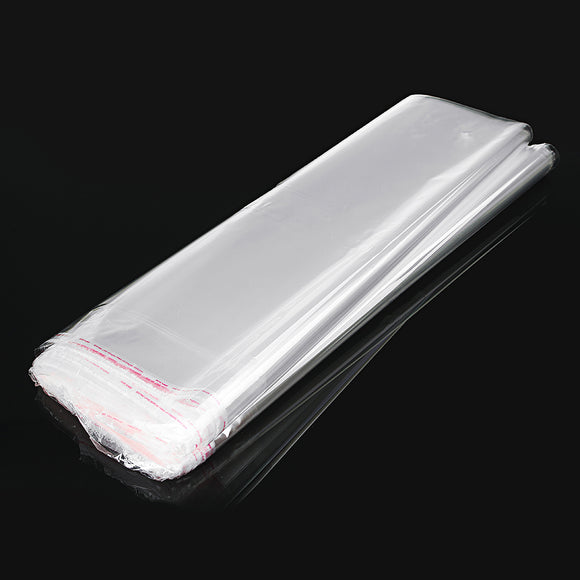100Pcs 38x28cm Transparent Self Adhesive Seal Plastic OPP Bag Mobile Phone Shell Packaging Bags