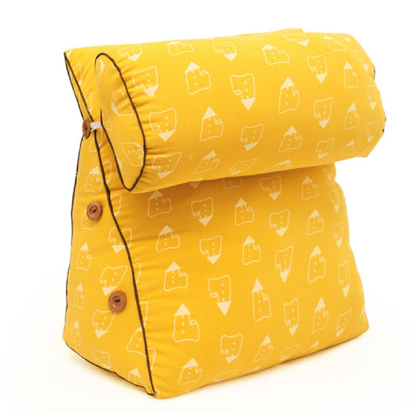 Removable Washable Bedside Cushion Large Back Sofa Pillow & Waist Pillow Waist Protection