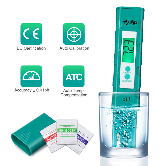 Digital pH Meter Quality Tester for Household Drinking Water Aquarium Hydroponic