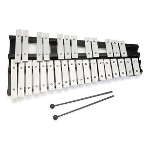 30 Note Xylophone Foldable Vibraphone Percussion Music Instruments with Bag