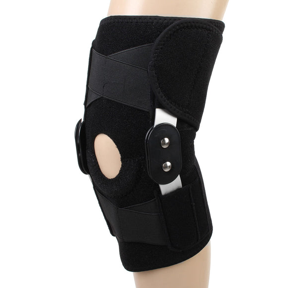 Adjustable Neoprene Aluminium Hinged Patella Knee Support Brace Sport Strap Pain Relief