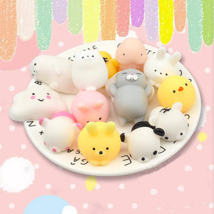25 PCS Random Squishy Lot Slow Rising Kawaii Cute Animal Squeeze Hand Toy